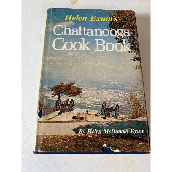 Vintage Chattanooga Cook Book Helen Exum Southern Recipes Hardcover 1981 9th Edi - Picture 1 of 14